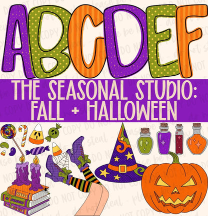 The Seasonal Studio Collab: Fall + Halloween
