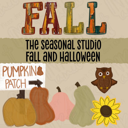 The Seasonal Studio Collab: Fall + Halloween