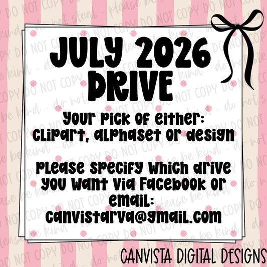 July 2026 Drive