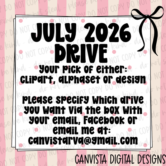 July 2026 Drive