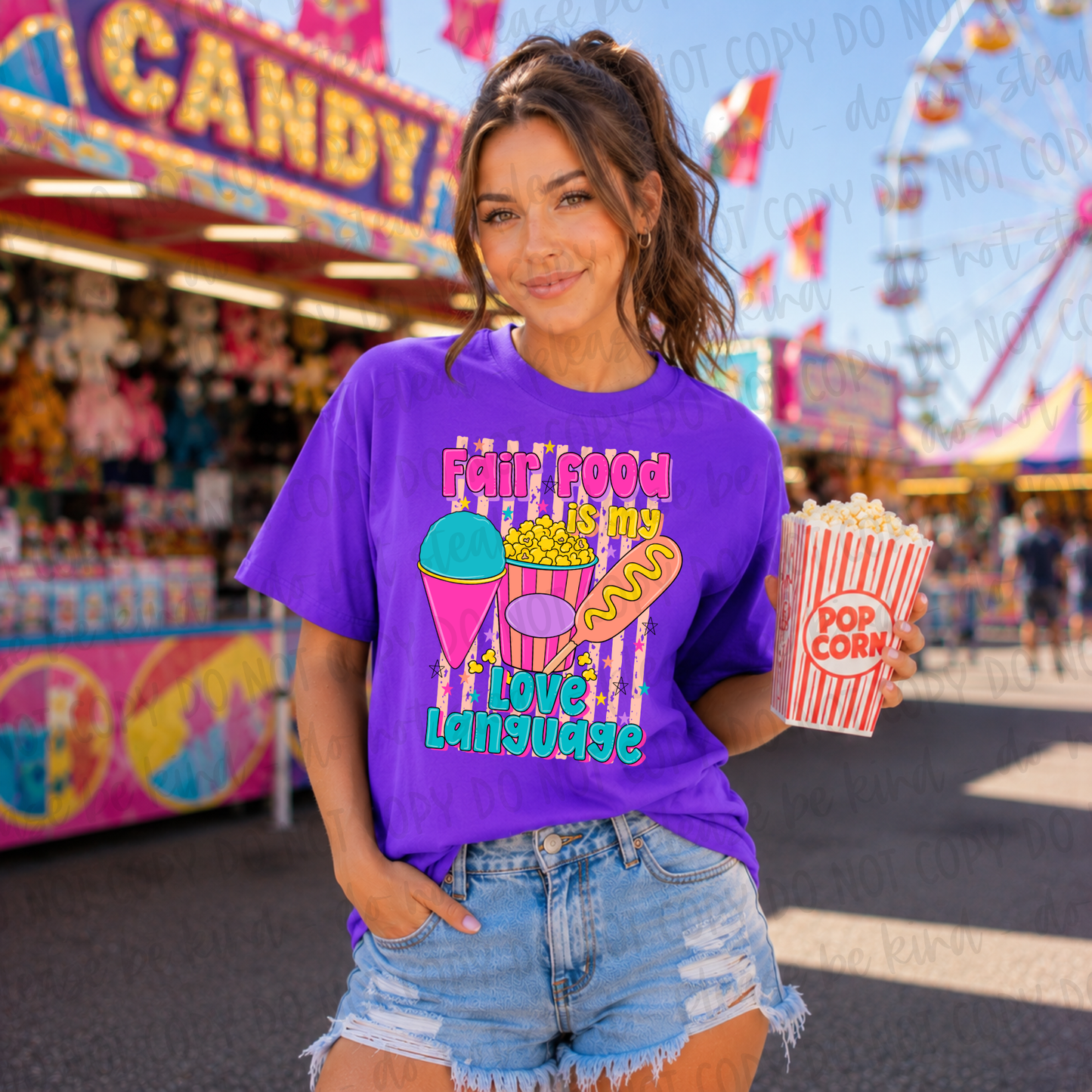 Fair Food is My Love Language Digital Design