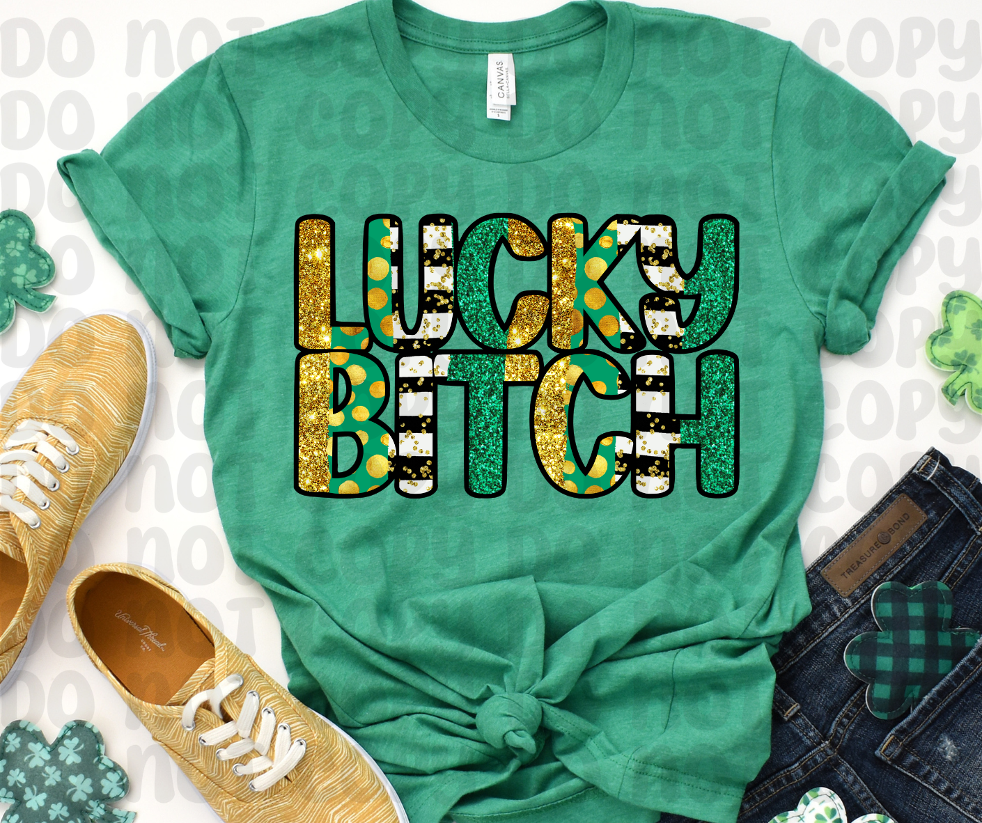 Lucky Bitch PNG File - Digital Design