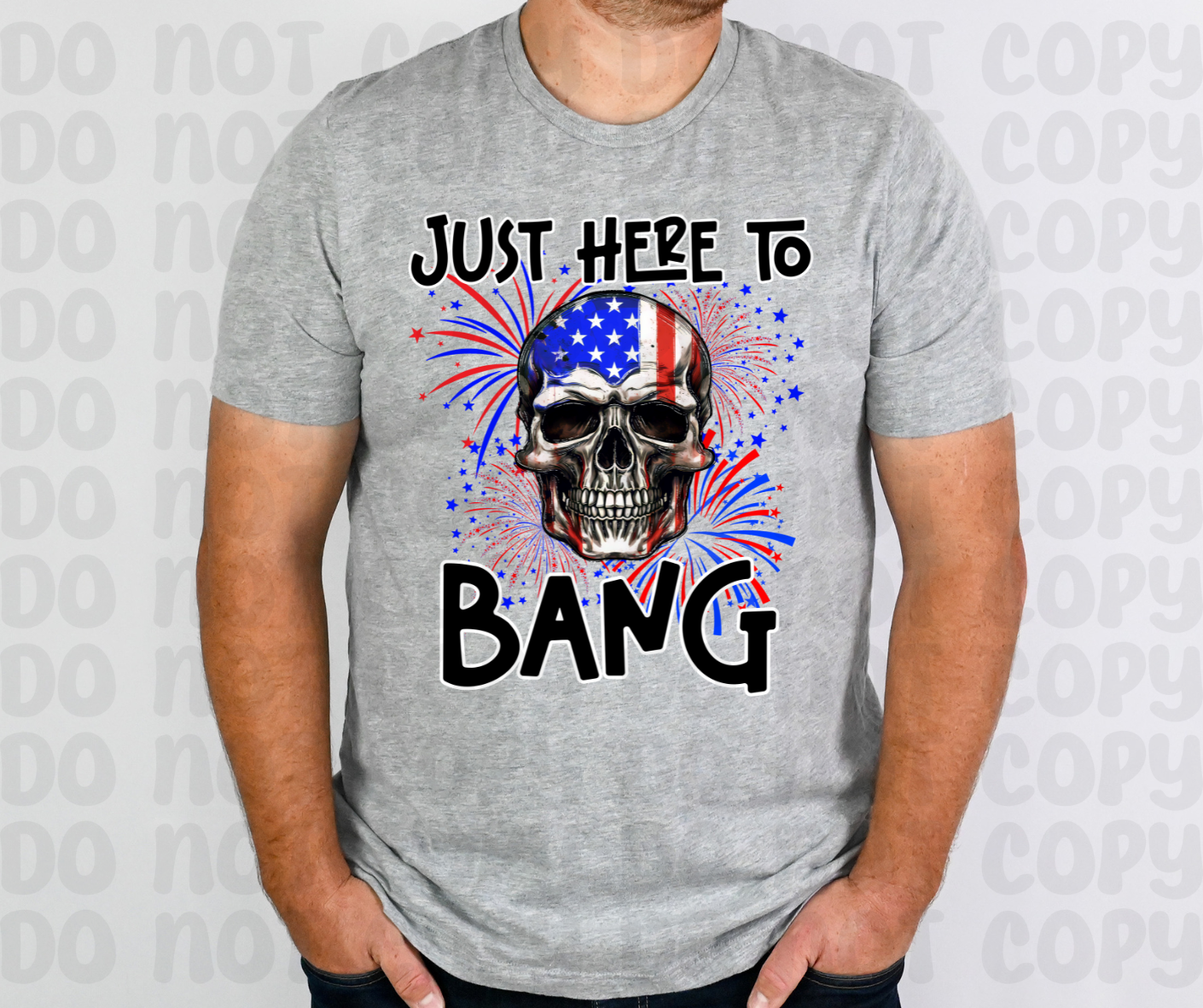 Just Here to Bang PNG File - Digital Design