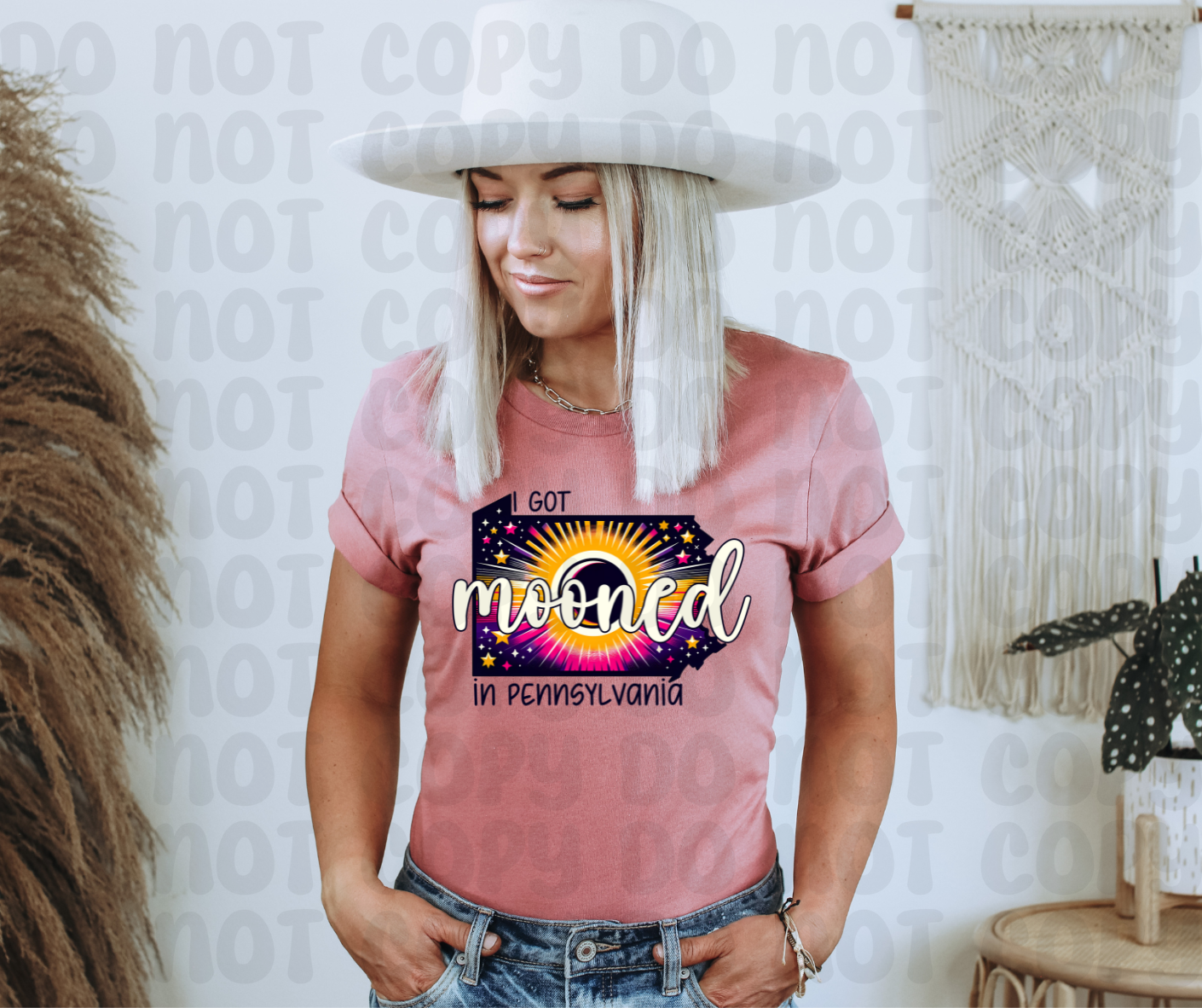 I Got Mooned in Pennsylvania PNG File - Digital Design