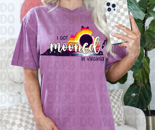 I Got Mooned in Virginia PNG File - Digital Design