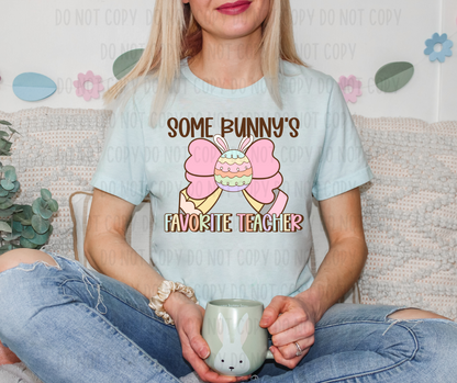 Some Bunny's Favorite Teacher File - Digital Design