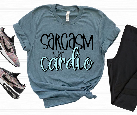 Sarcasm Is My Cardio PNG File - Digital Design