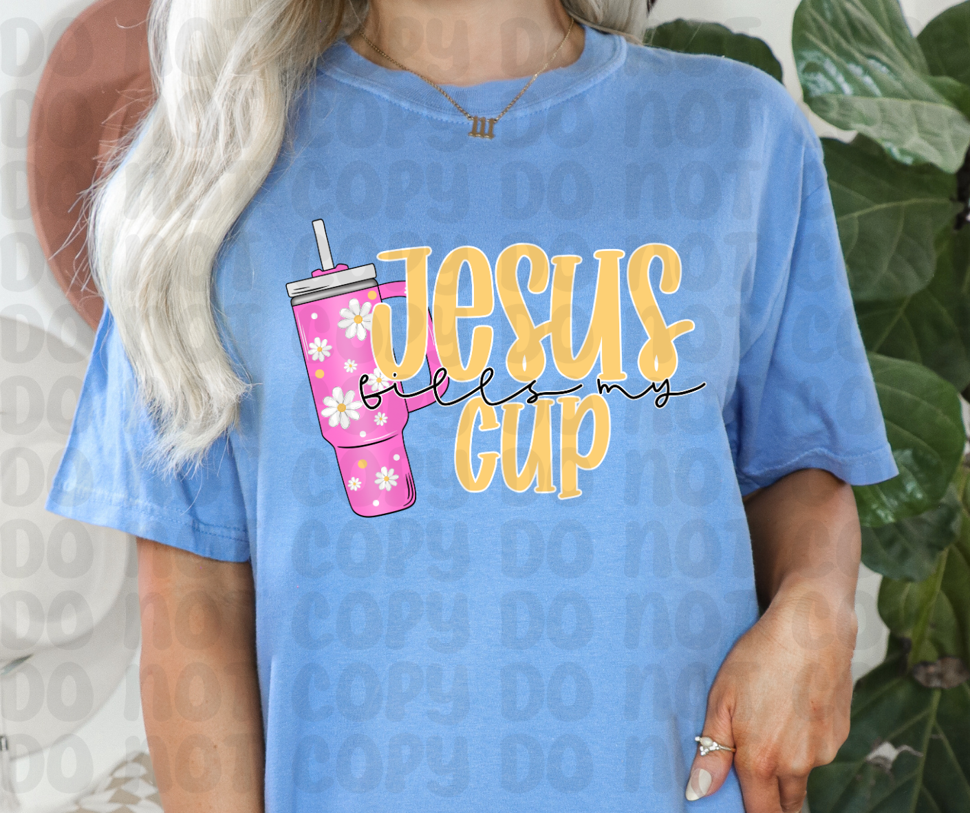 Jesus Fills My Cup PNG File - Digital Design