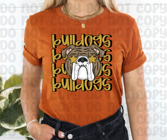 Bulldogs - Mascot PNG File - Digital Design