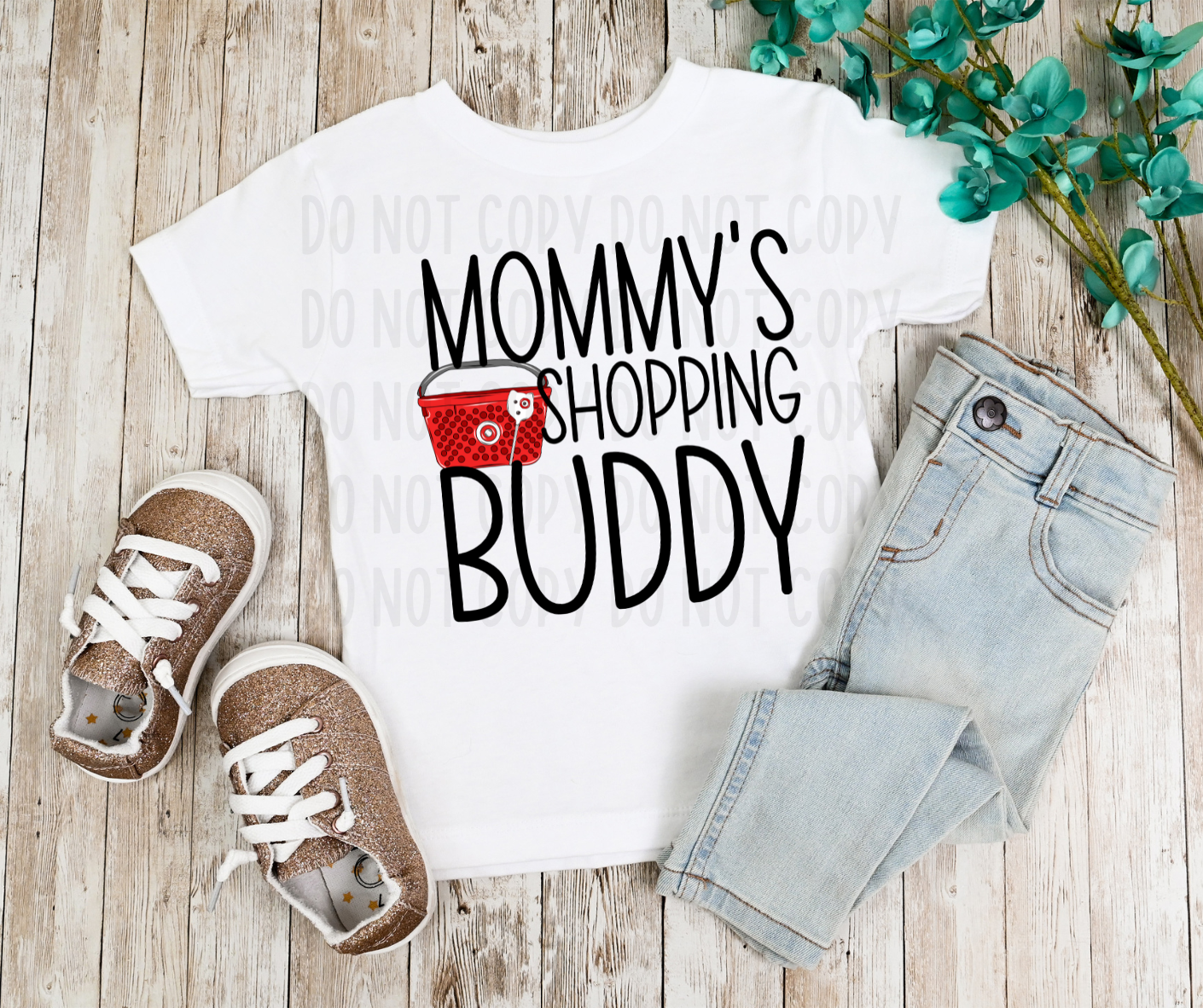 Mommy's Shopping Buddy PNG File - Digital Design