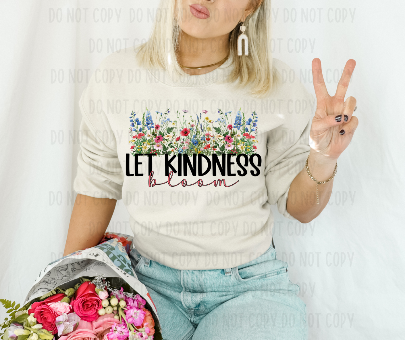 Let Kindness Bloom PNG File - Digital Design
