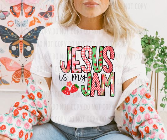 Jesus Is My Jam PNG File - Digital Design