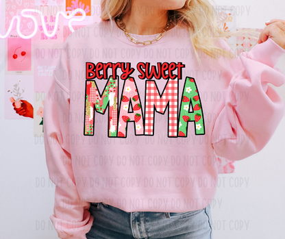 Berry Sweet Mama PNG File - Digital Design