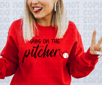 Dibs on the Pitcher PNG File - Digital Design