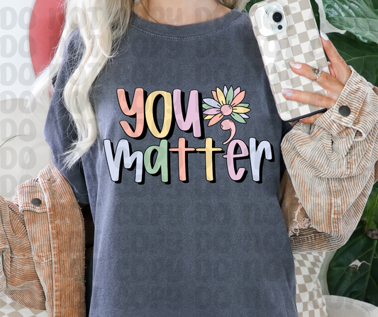 You Matter PNG File - Digital Design