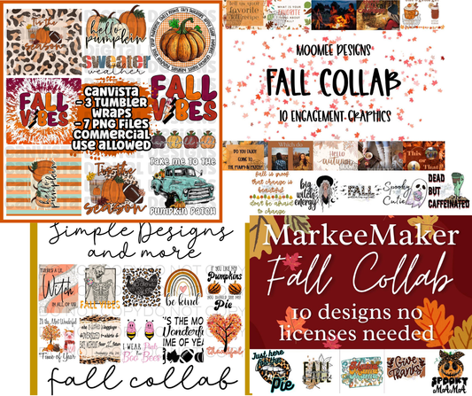 Boss Bar AVM Fall Collab Bundle - Digital Designs