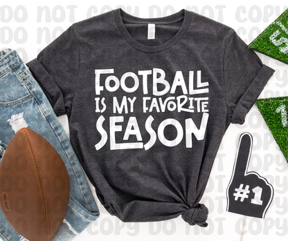 Football is My Favorite Season PNG File - Digital Design