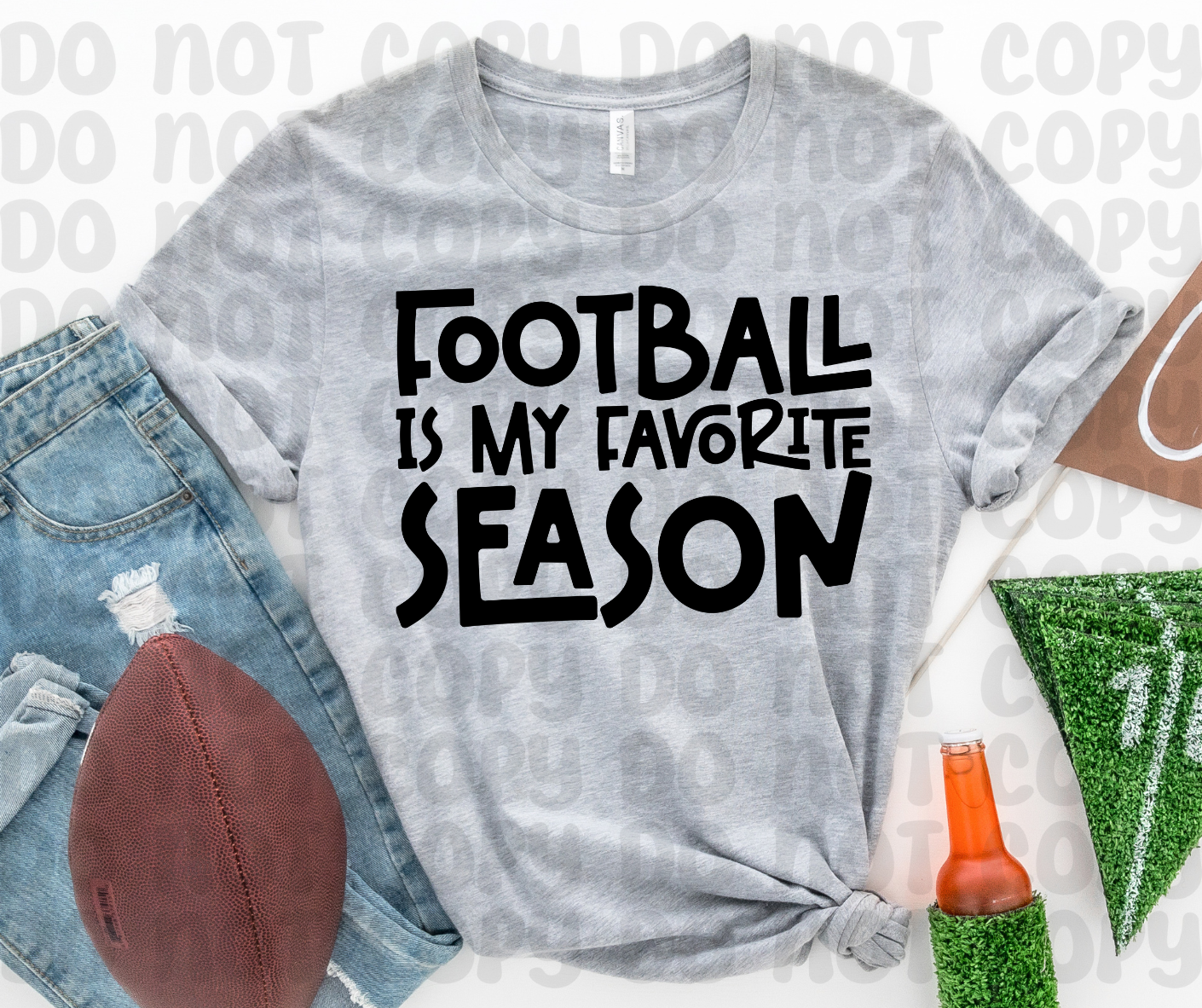 Football is My Favorite Season PNG File - Digital Design