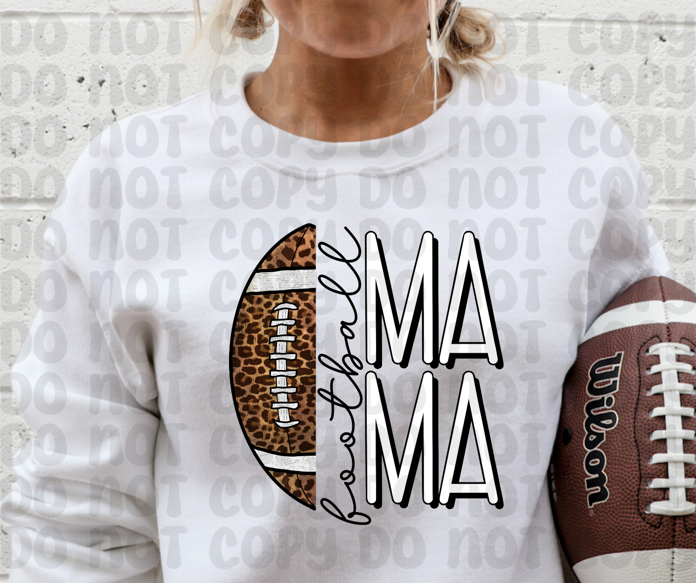 Football Mama PNG File - Digital Design