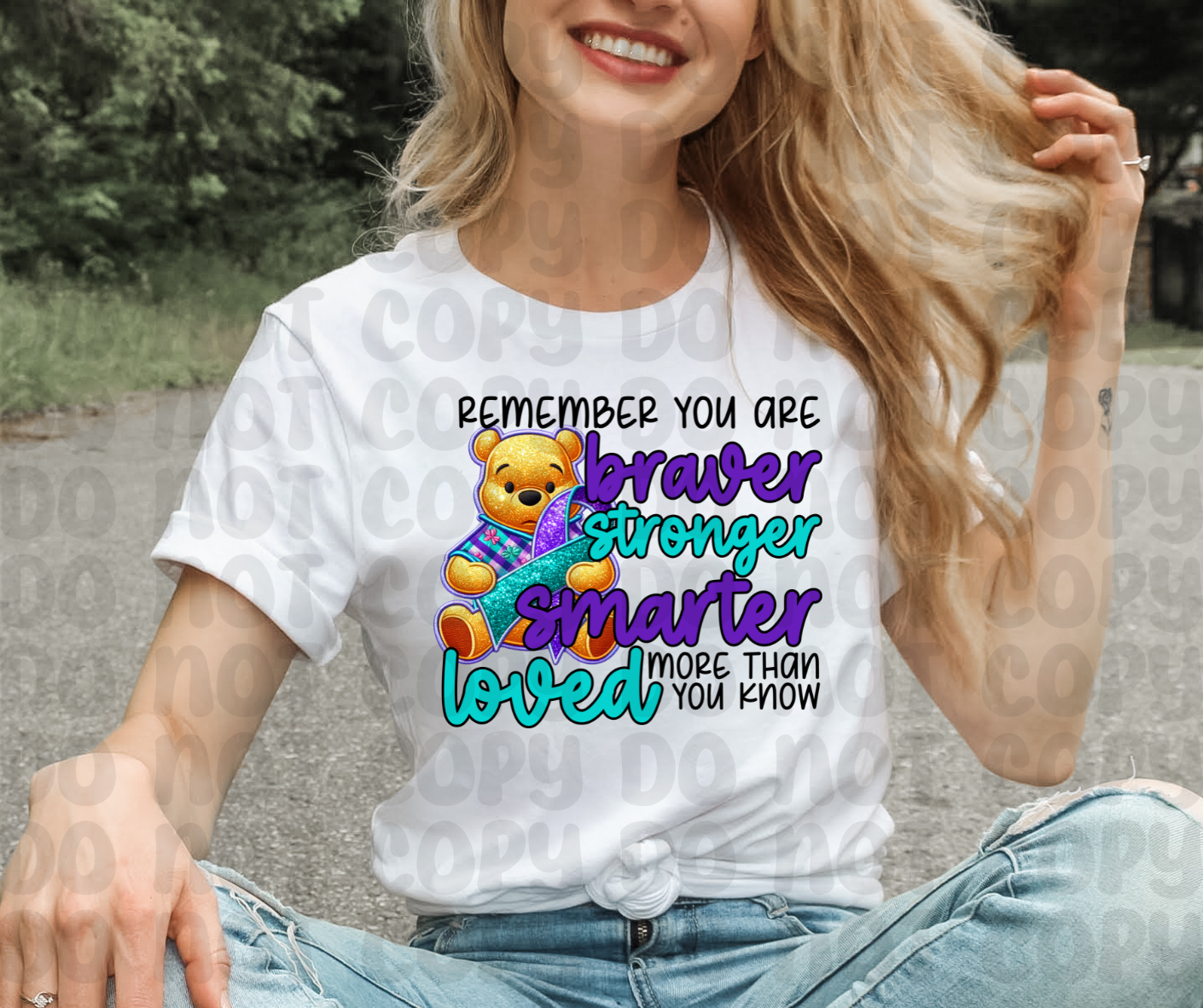 Remember You Are Braver Stronger Smarter Loved More Than You Know PNG File - Digital Design