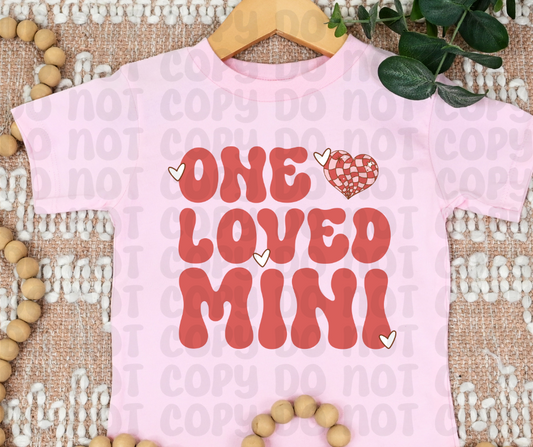 One Loved Mini PNG File - Digital Design