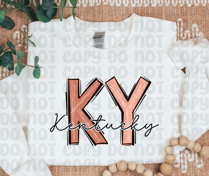 KY - Kentucky PNG File-Digital Design