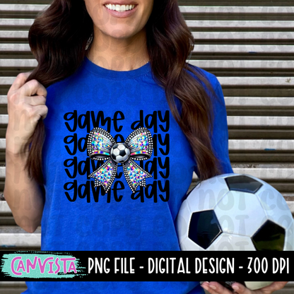 Game Day. Soccer PNG File - Digital Design