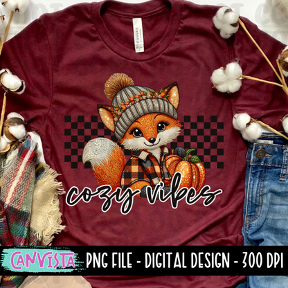 Cozy Vibes PNG File - Digital Design