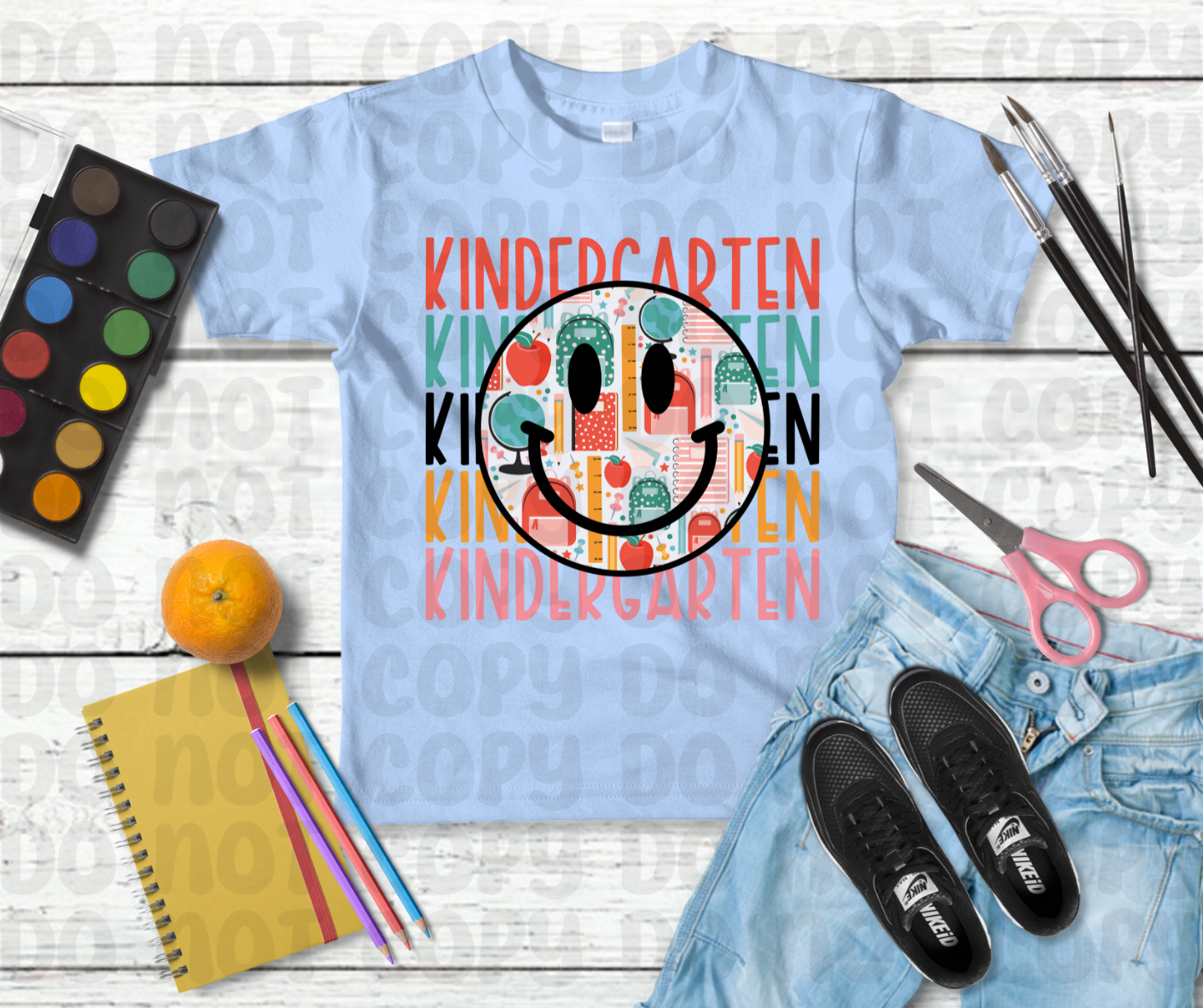 Back to School Smiley Bundle - Digital Designs