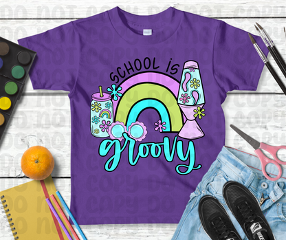 School is Groovy PNG File - Digital Design