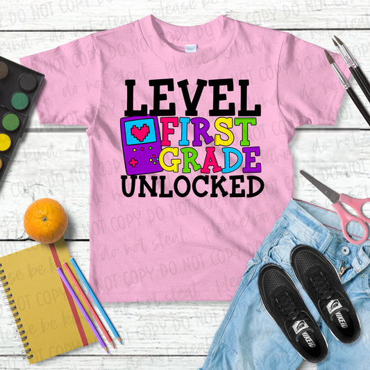 Level 1st Grade Unlocked Digital Design