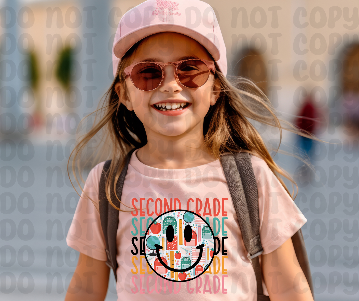 Second Grade Smiley PNG File - Digital Design