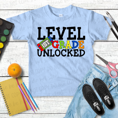 Level 1st Grade Unlocked Digital Design