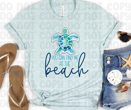 You Can Find Me at the Beach PNG File - Digital Design