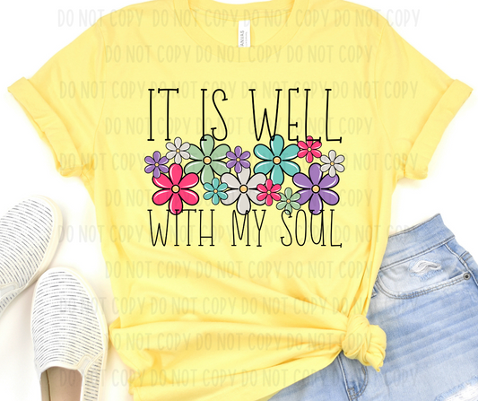 It Is Well With My Soul PNG File - Digital Design