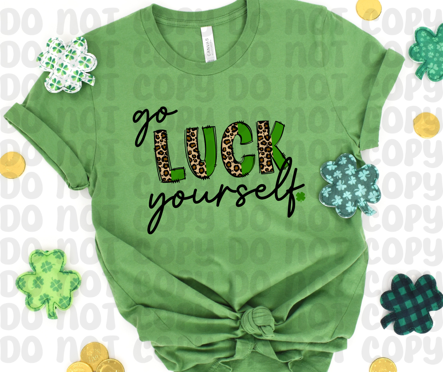 Go Luck Yourself PNG File - Digital Design