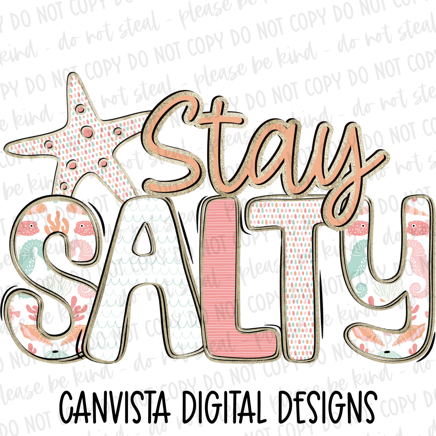 Stay Salty Digital Design