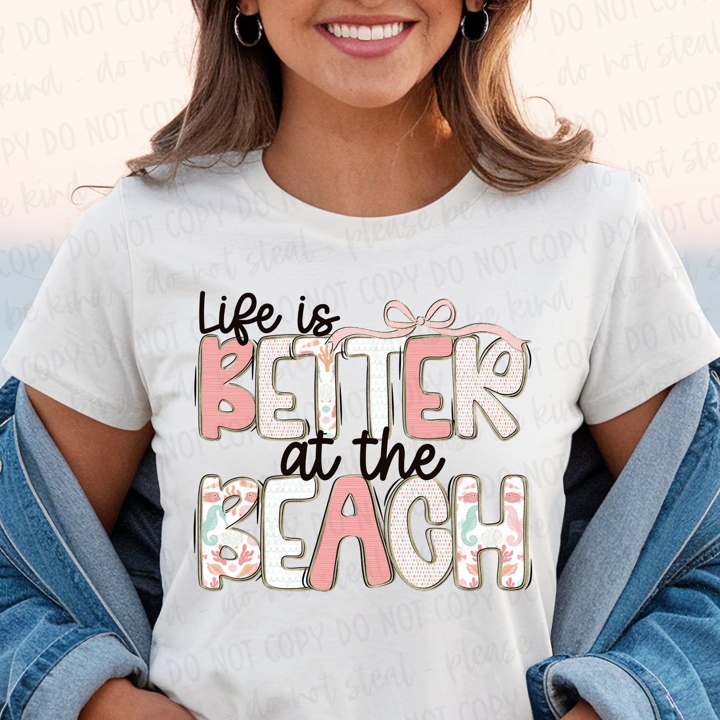 Life is Better at the Beach Digital Design