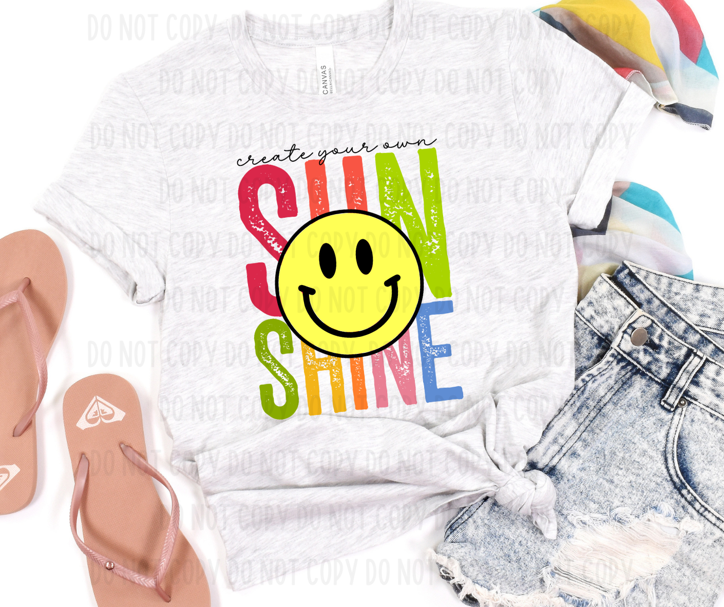 Create Your Own Sunshine PNG File - Digital Design