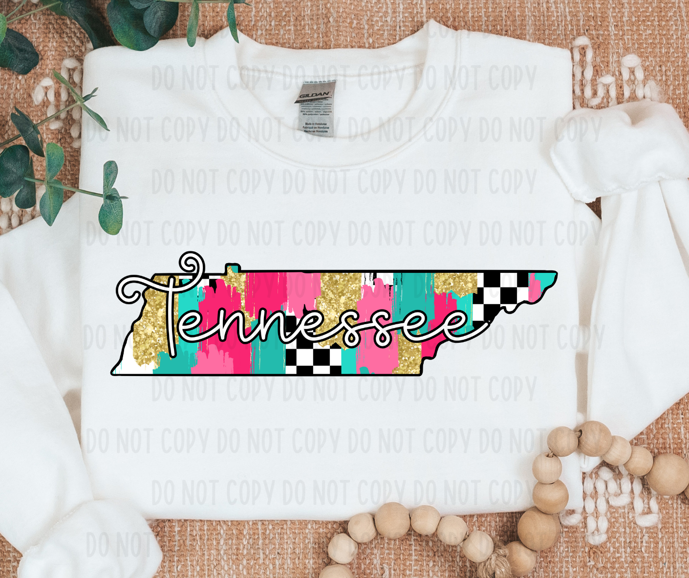 Checkered Tennessee PNG File - Digital Design