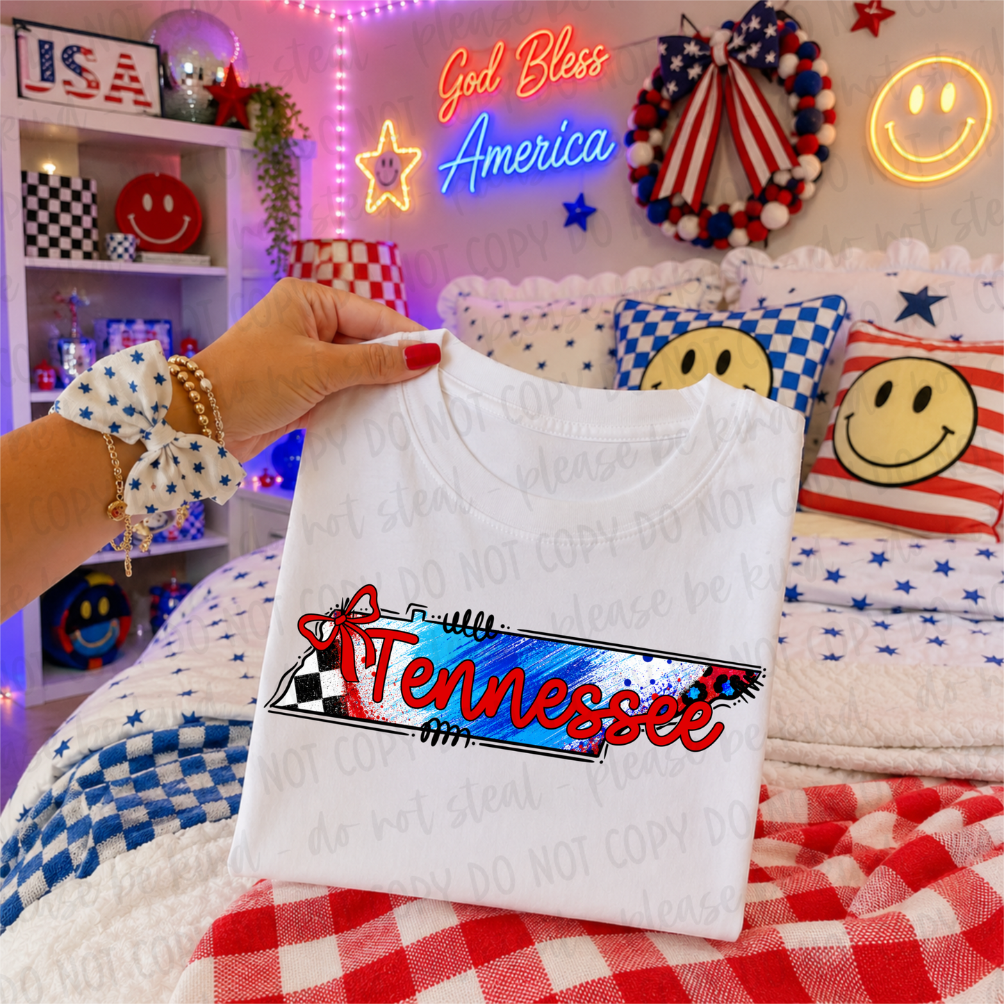 Tennessee - Patriotic State Digital Design