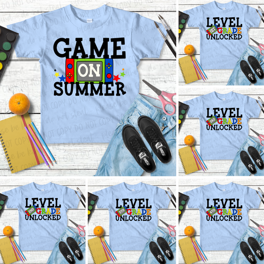 Game On Summer Digital Design Bundle