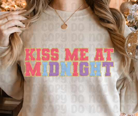 Kiss Me At Midnight PNG File - Digital Design