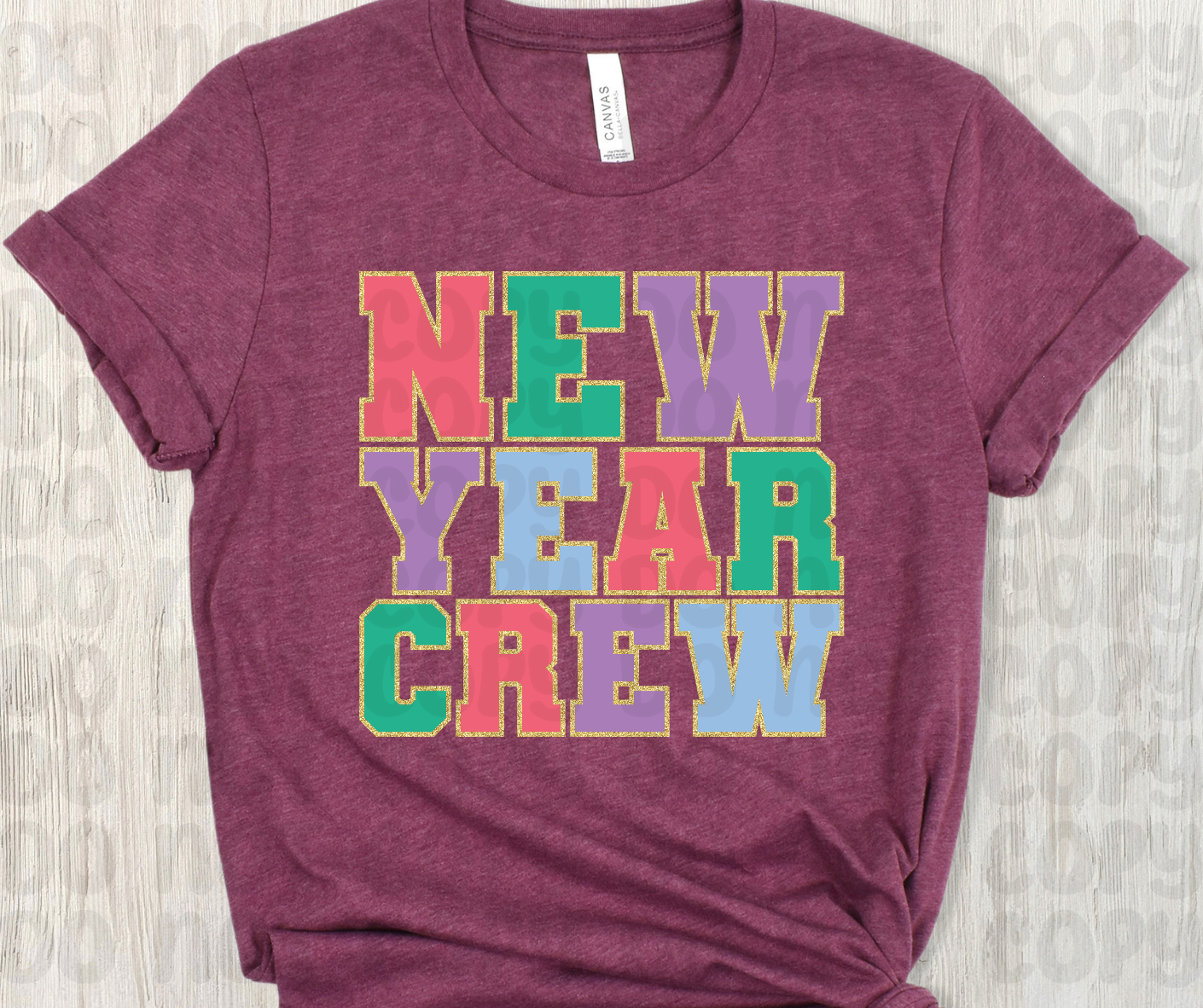 New Year Crew PNG File - Digital Design