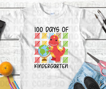 100 Days of Kindergarten PNG File - Digital Design