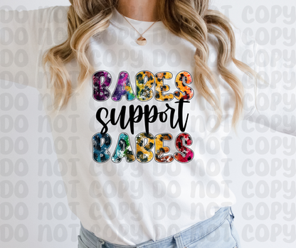 Babes Support Babes PNG File - Digital Design