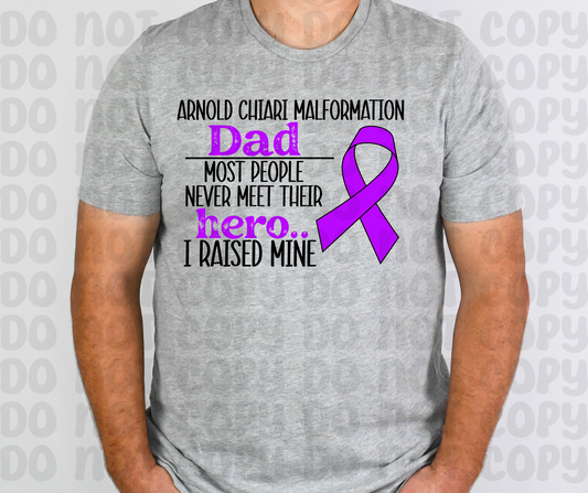 Arnold Chiari Malformation Dad PNG File-Digital Design