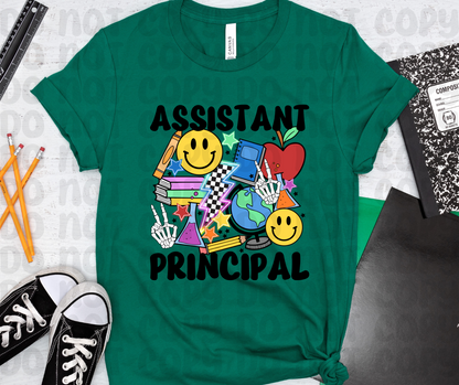 Assistant Principal PNG File-Digital Design