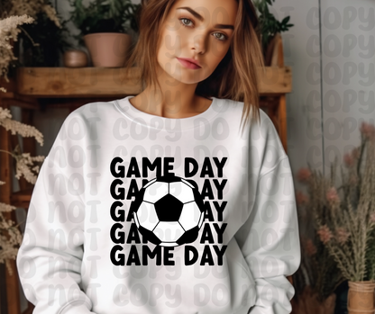 Game Day. Soccer PNG File - Digital Design