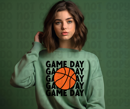 Game Day. Basketball PNG File - Digital Design